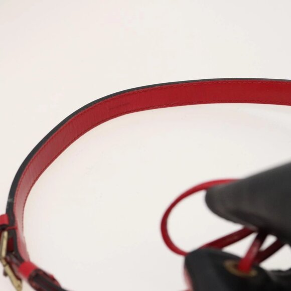 LOUIS VUITTON Epi Noe Shoulder Bag By color Black Red M44017 LV Auth 79238 - Picture 9 of 16